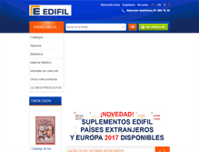 Tablet Screenshot of edifil.es